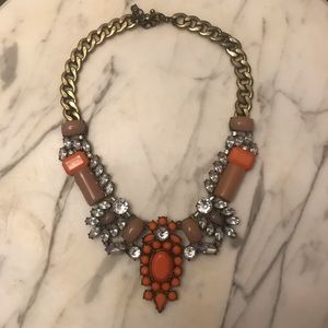Peachy Pink Statement Necklace